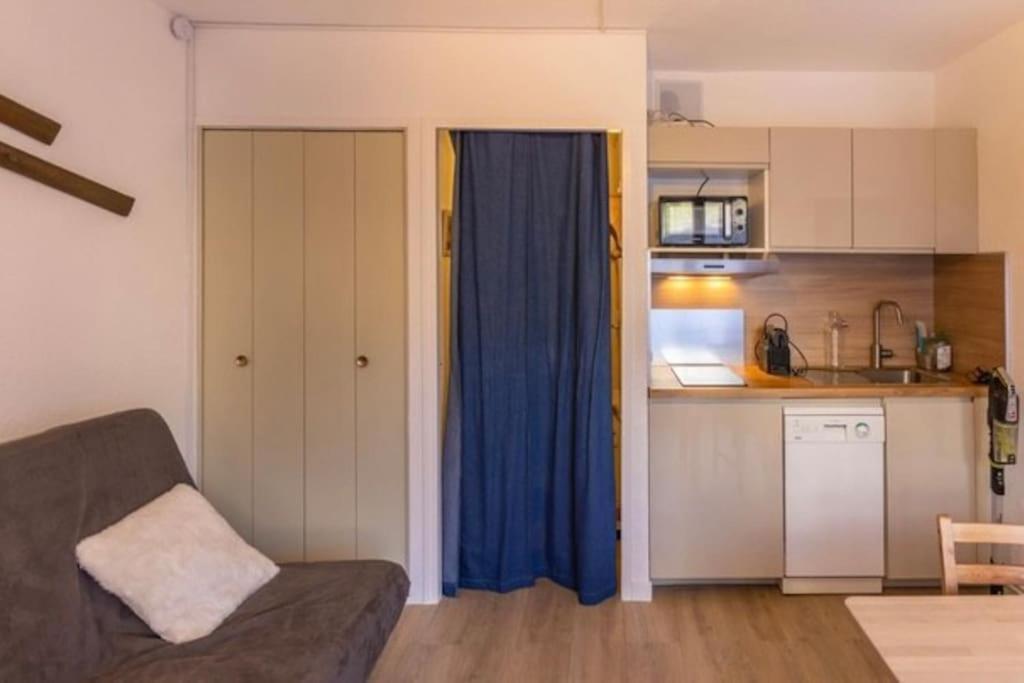 Studio Cabine 86 Cosy Les Angles  Ngoại thất bức ảnh